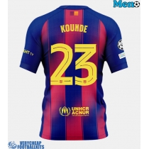 Barcelona Jules Kounde #23 Replica Home Shirt 2025-26 Short Sleeve